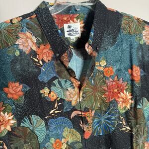 Orrede LOTUS Men’s Short Sleeve Button Down, NWOT, Ret. $105~4XL
